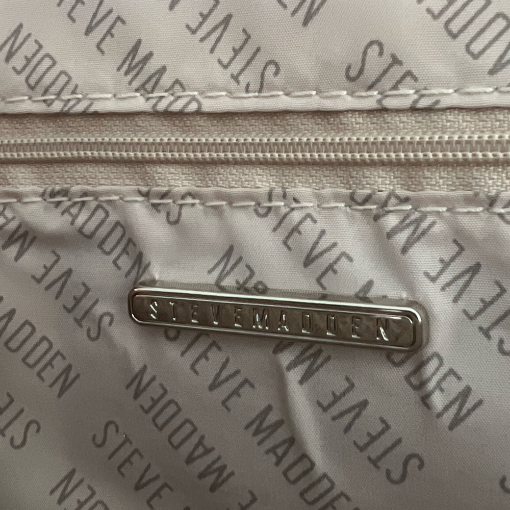 NWT Steve Madden White BMartine Shoulder Bag and Card Case - Picture 9 of 10